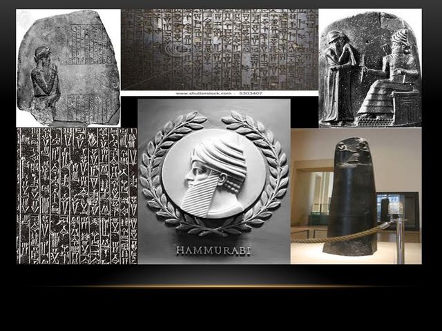 codigo de HAMMURABI a.c