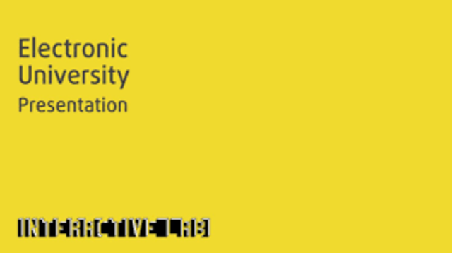 comienza a utilizarse la Internet como medio para la educación