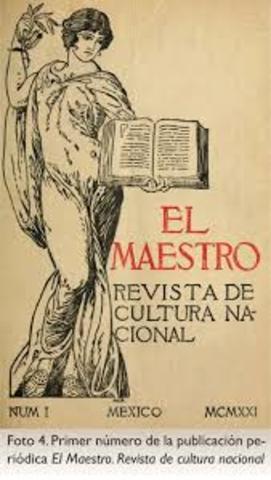 Revista "El maestro rural"