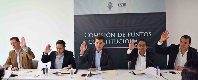 Reunión de Comisión de Puntos constitucionales.