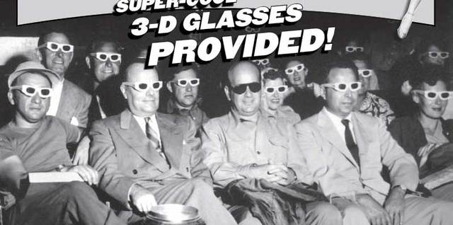First 3-D Film