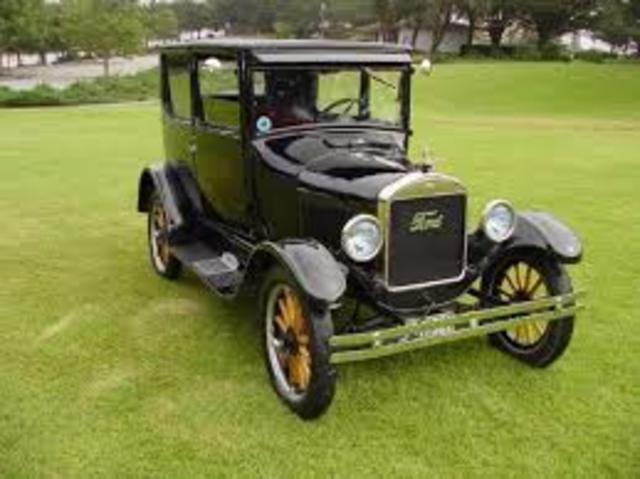 El automóvil: modelo T