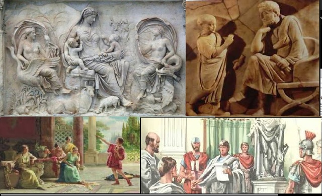 Romanos en la edad Antigua