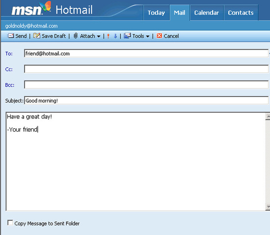 Surgimiento del correo electrónico