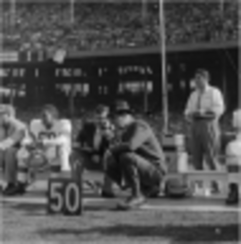 First Radio in Football Helmet