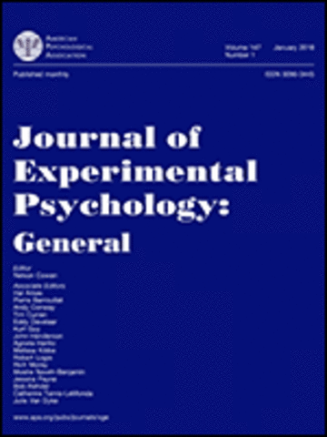 EUA - Fundado o "Journal of Experimental Psychology"