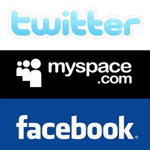 Facebook, Myspace,Twitter y Friendster