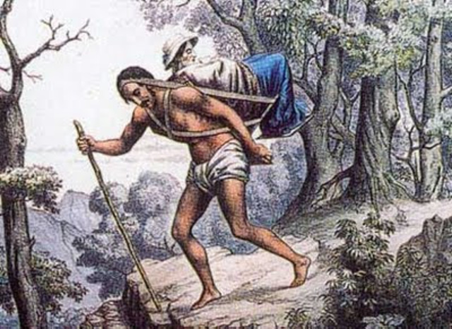 Carguero del sendero