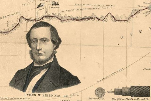 Cable telegráfico transatlántico