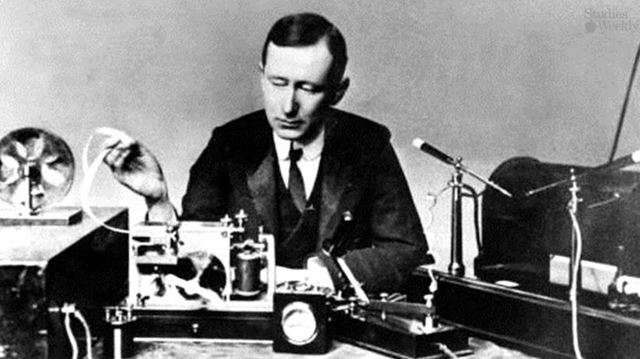 Primera transmisión telegráfica inalámbrica