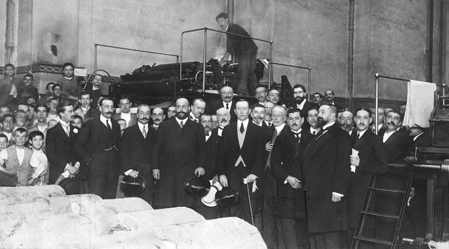 La primera transmisión inalámbrica transoceánica