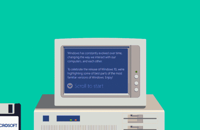 WINDOWS 1.0 hasta nuestros dias ( Windows,es hoy en día es el sistema operativo de escritorio más usado en el todo el mundo)