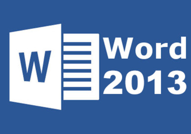 Word 2013