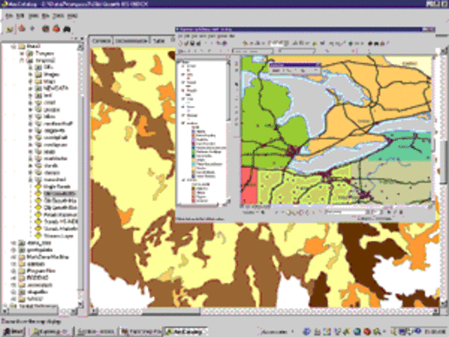 software: ARC/INFO y Global Positioning System (GPS)
