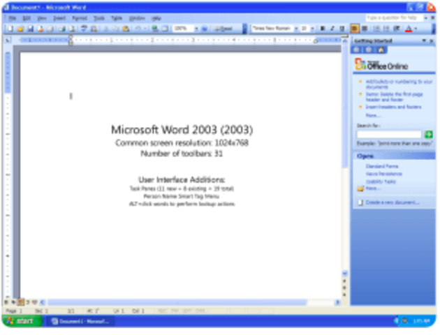 Word 2003