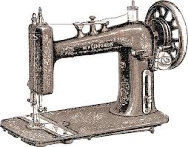 1829: La máquina de coser.