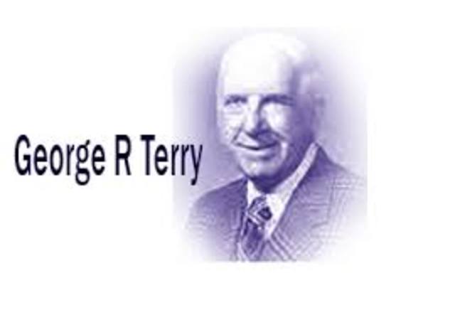 Definicion moderna sobre administraciones (George R Terri)