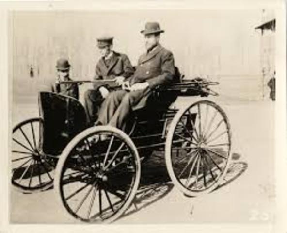 Frank and Charles Edgar Duryea - First Successful Gas Car in America