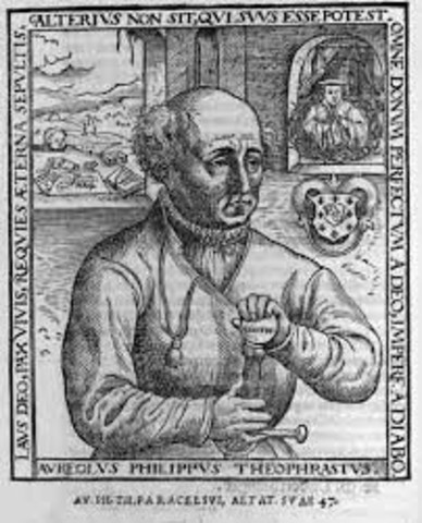 Paracelso fundó la iatroquímica