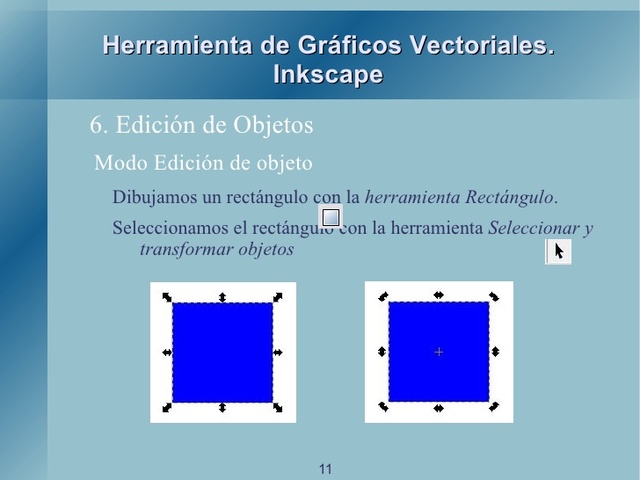 MODOS DE EDICIÓN EN INKSCAPE