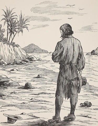 SHIPWRECK AND ARRIVAL TO THE ISLAND