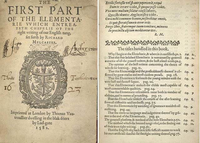 First English dictionary was published