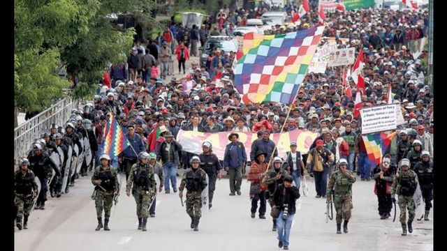 Marcha de los 4 SUYOS