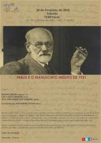 Áustria - Freud publica "Manuscrito Inédito de 1931"