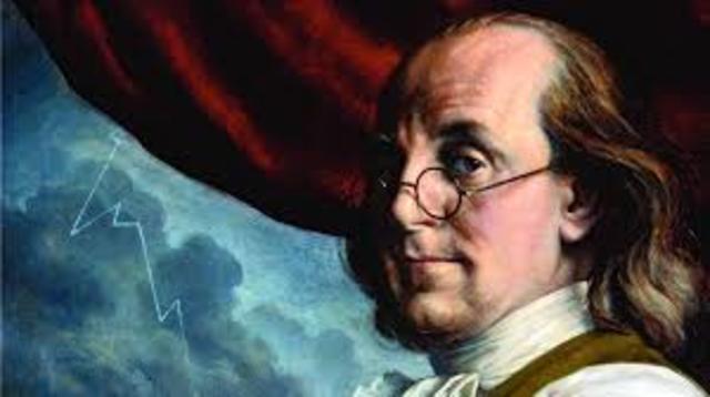 BEJAMIN FRANKLIN(POLITICO,CIENTIFICO E INVENTOR ESTADOUNIDENSE)
