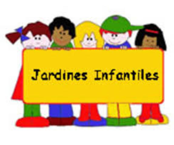 Creación de los jardines infantiles