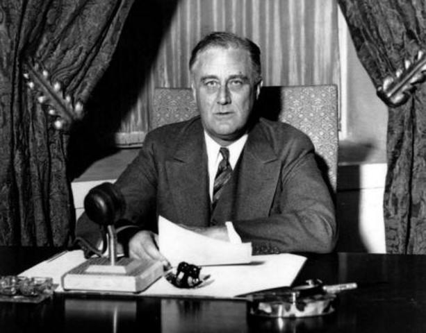 FDR Delivers Fireside Chat on Banking