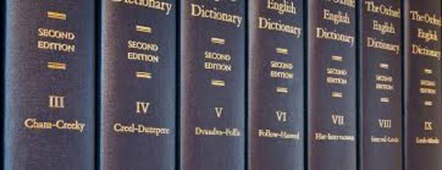 The second addition to the Oxford Dictionary was published
