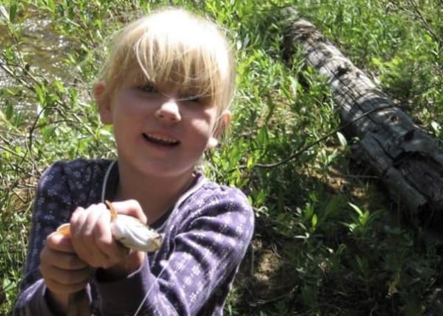 I caught my first fish