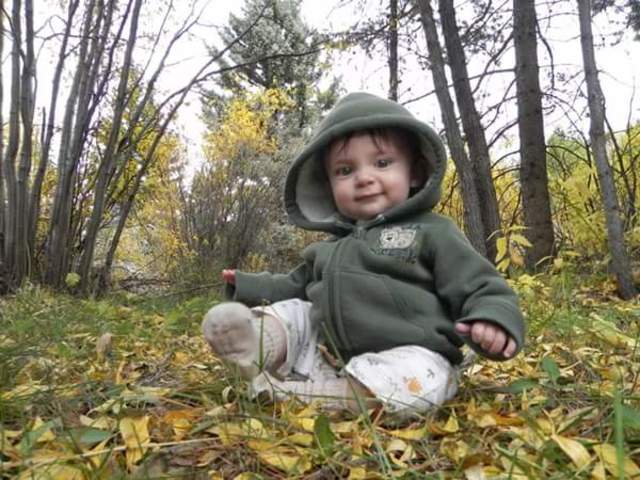 My brother Jackson was born