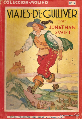 Escritor de "Los viajes de Gulliver" jonathan swift