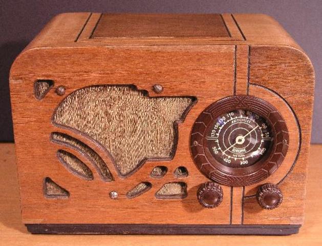 Primer radio   de Montgomery  Ward´s