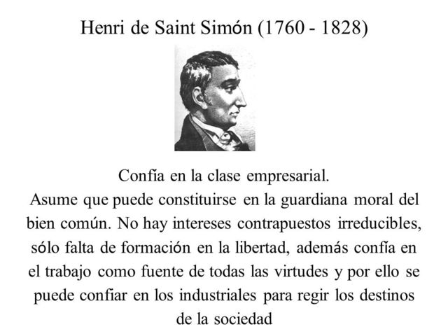 Saint-Simón (1760-1825)