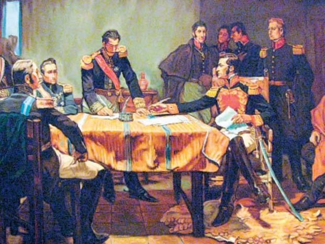 1824 SE SELLA LA INDEPENDENCIA DEL PERU