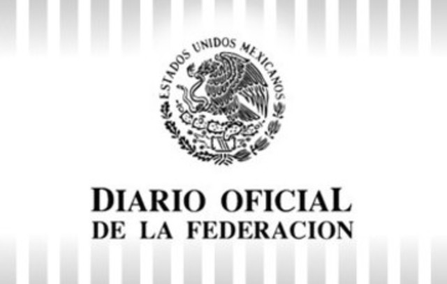 Publicación de la Declaratoria de aprobación en el Diario Oficial de la Federación