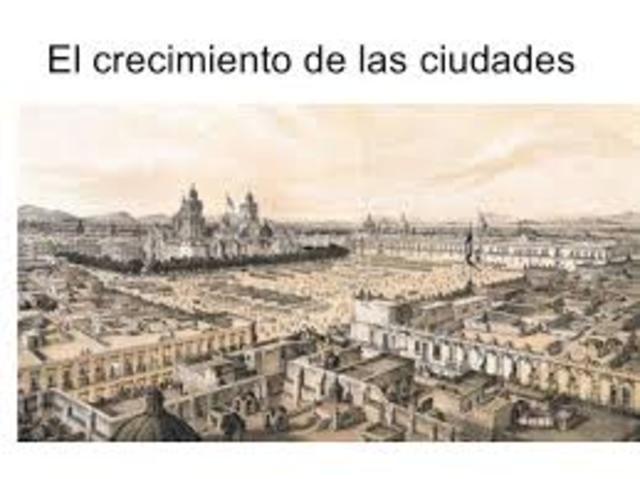 CRECIMIENTO DE LAS CIUDADES