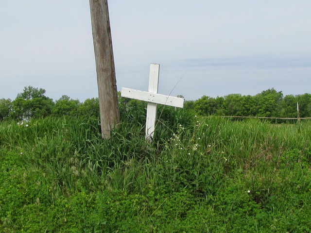 Rest in Peace (Cross by the side of the road. Digital Image.&nbsp;A Grave Interest. August 15, 2014. http://agraveinterest.blogspot.com/2014/08/cross-by-side-of-road.html)