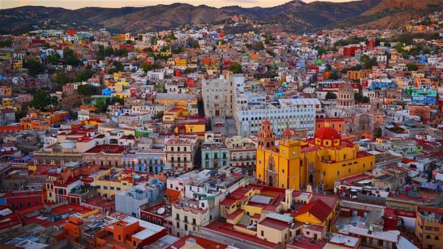 I went to Guanajuato for the first time.
