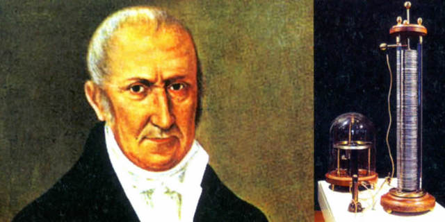Nacimiento de Alessandro Volta