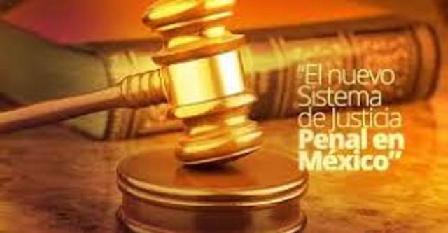 Emisión del decreto de reformas constitucionales al sistema de justicia penal