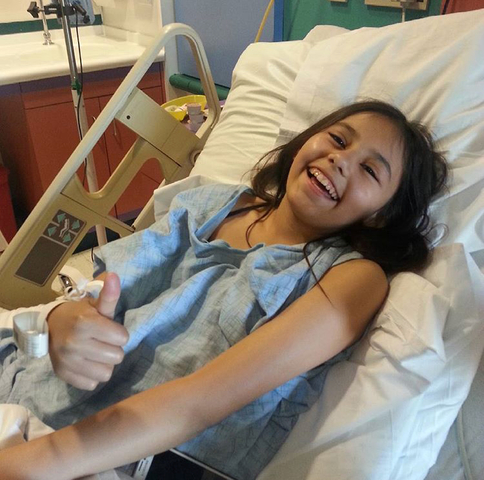 I went to the hospital for the first time (besides when I was born)