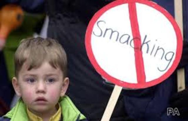 First ban on smacking children
