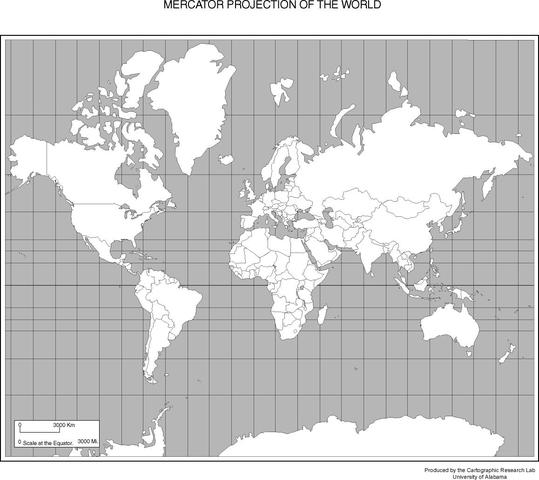 Proyección de Mercator