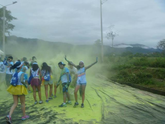 The color run