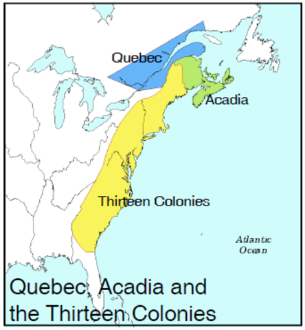 Coercive/Intolerable Acts: Quebec Act