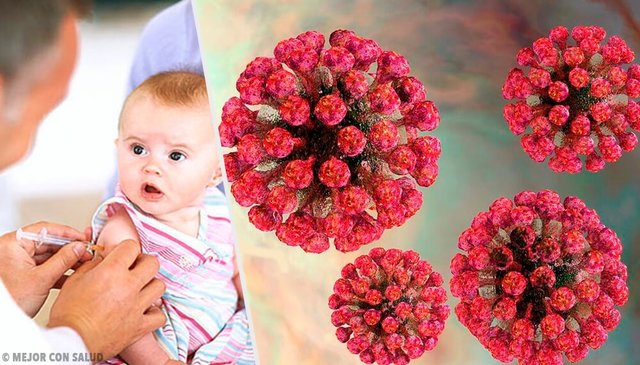 últimos dos casos de rubeola en México.